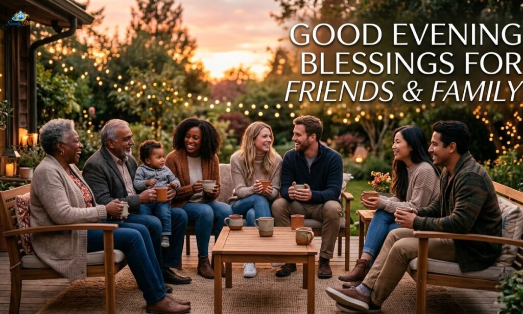 Animated Good Evening Blessings for Friends and Family
