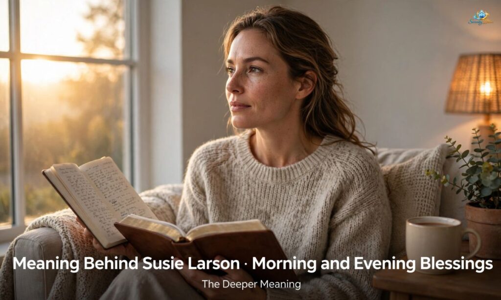 Meaning Behind Susie Larson Morning and Evening Blessings