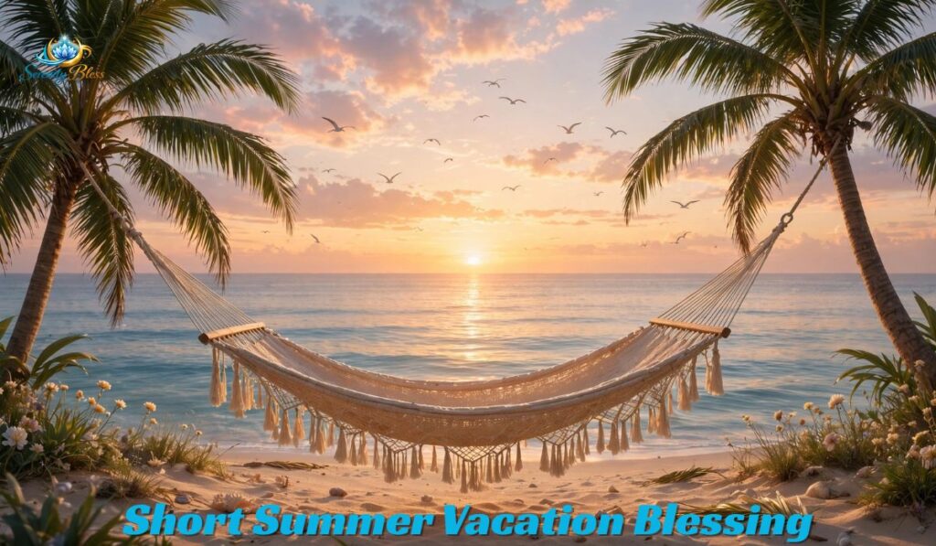 Short Summer Vacation Blessing Quotes Filled with Joy and Peace
