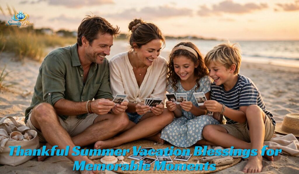 Thankful Summer Vacation Blessings for Memorable Moments