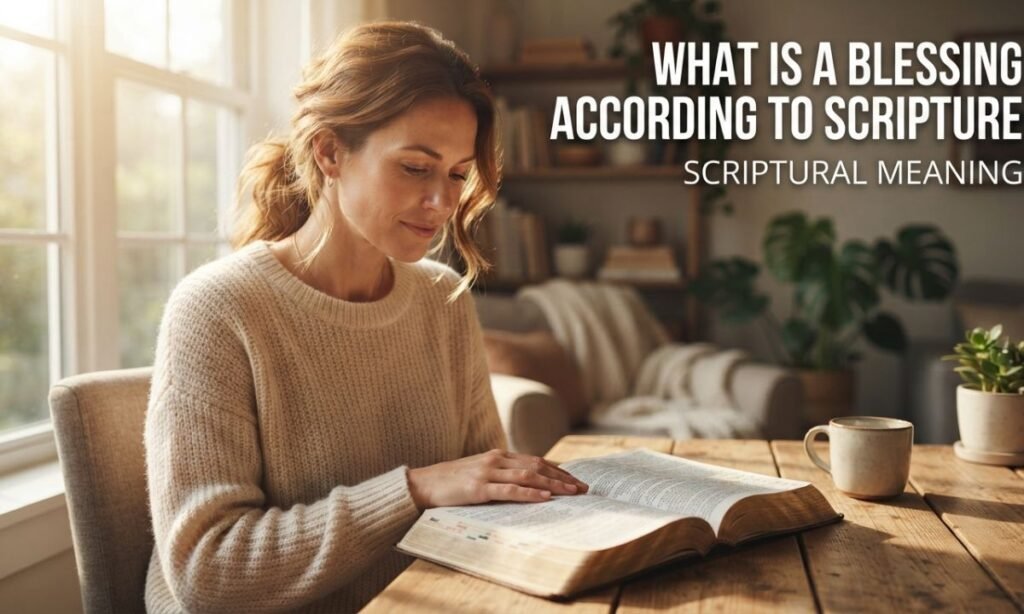What Is a Blessing According to Scripture