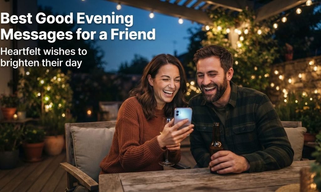 Best Good Evening Messages for a Friend