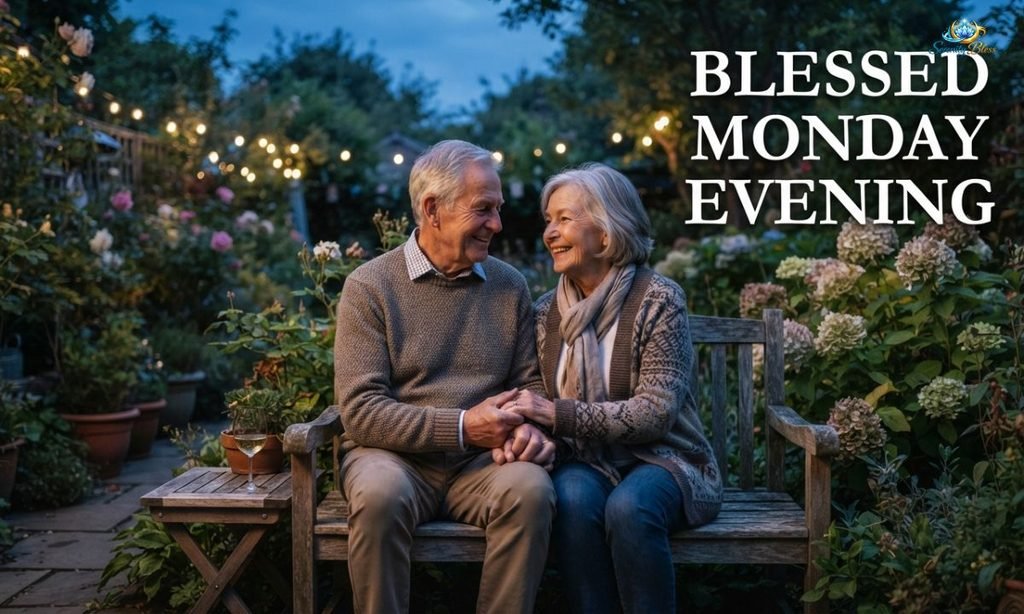 Blessed Monday Evening Wishes