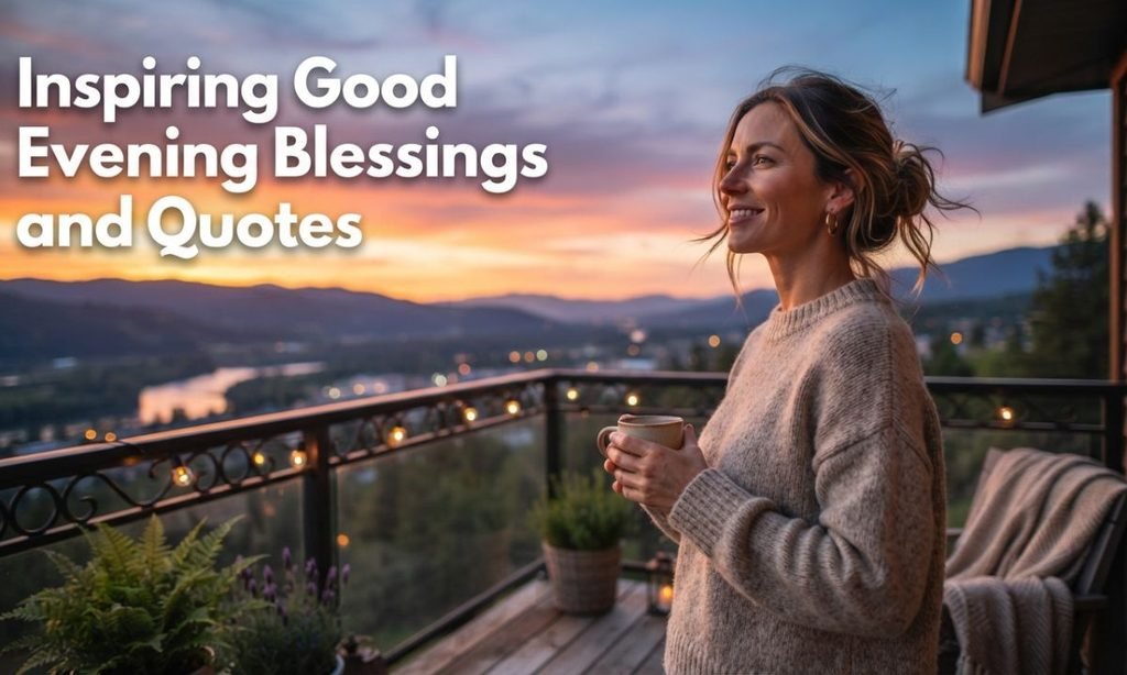Inspiring Good Evening Blessings and Quotes