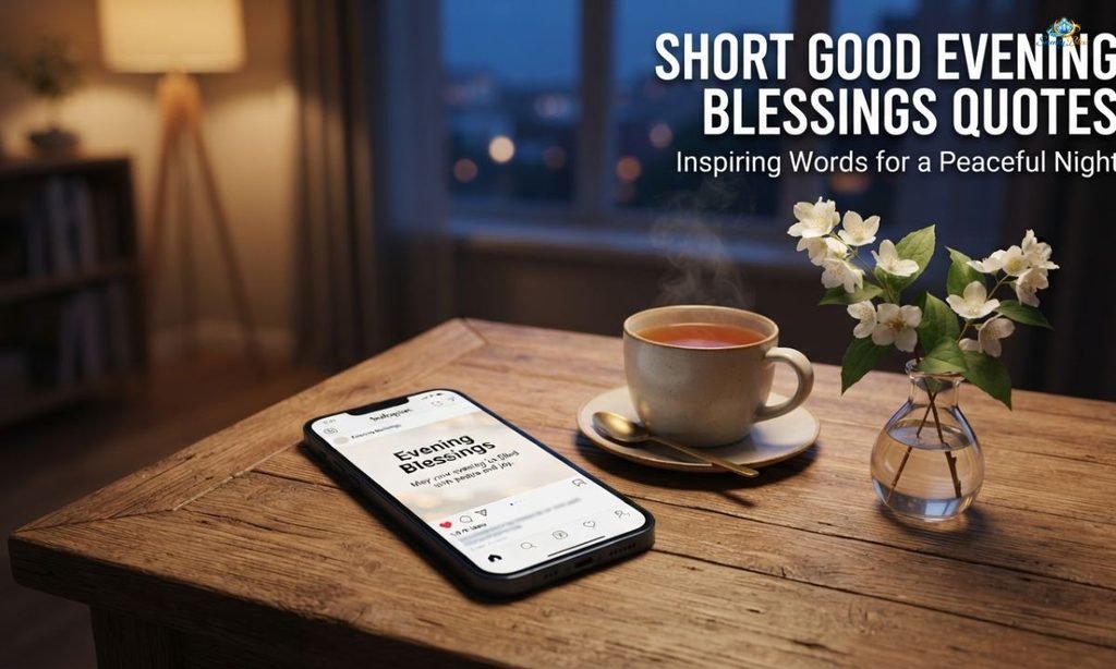 Short Good Evening Blessings Quotes