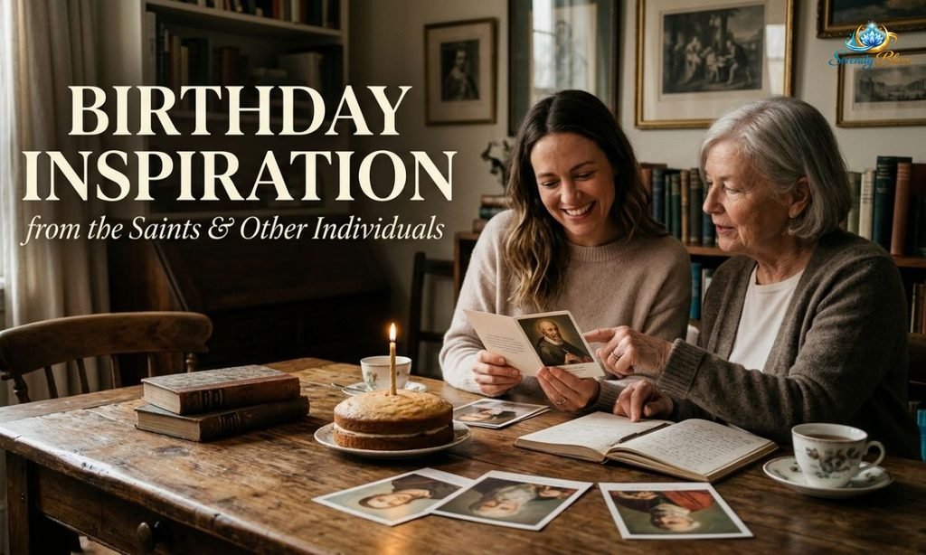 Birthday Inspiration From The Saints And Other Individuals