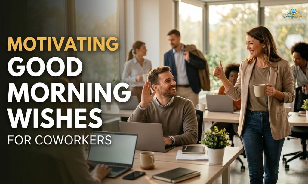 Motivating Good Morning Wishes for Coworkers