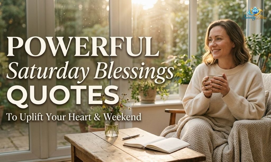 Powerful Saturday Blessings Quotes