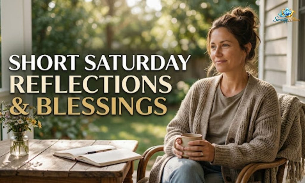 Short Saturday Reflections And Blessings