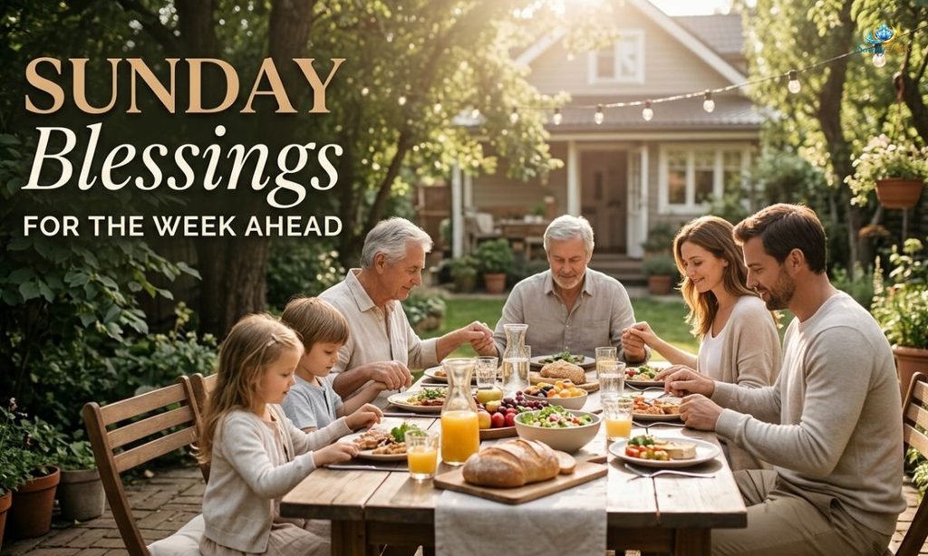 Sunday Blessings for the Week Ahead